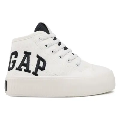 Plátěnky Gap Jackson Mid Twl GAI501F6TYWHITGP Bílá