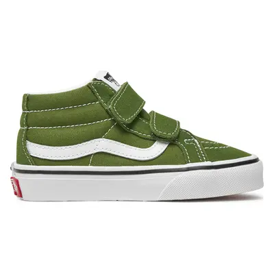 Sneakersy Vans Sk8-Mid Reissue VN000CYFCIB1 Zelená