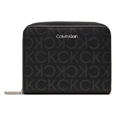 Malá dámská peněženka Calvin Klein Around Mono K60K612433 Černá