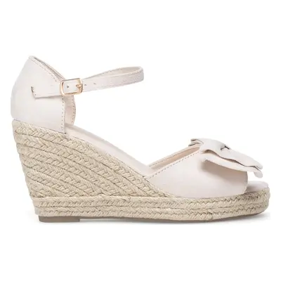 Espadrilky DeeZee WYL2710-02 Béžová