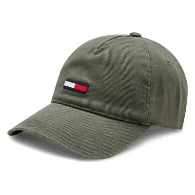 Kšiltovka Tommy Jeans Tjm Elongated Flag Denim Cap AM0AM12427 Zelená