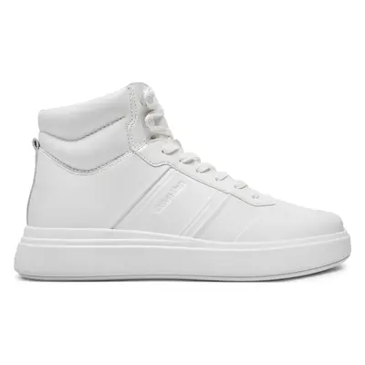 Sneakersy Calvin Klein High Top Lace Up Hf HM0HM01552 Bílá