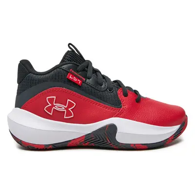 Basketbalové boty Under Armour Grade School UA Lockdown 7 3028513 Červená