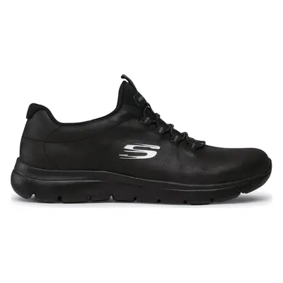 Sneakersy Skechers Itz Bazik 88888301/BBK Černá