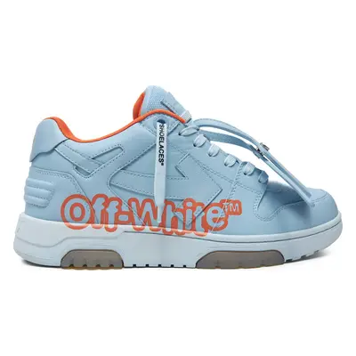 Sneakersy Off-White OMIA189S22LEA0044020 Světle modrá