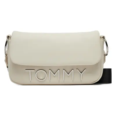 Kabelka Tommy Jeans Tjw Bold Elongated Flap Cross. AW0AW16258 Écru