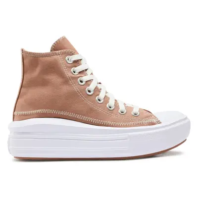 Plátěnky Converse Chuck Taylor All Star Move A04672C Hnědá