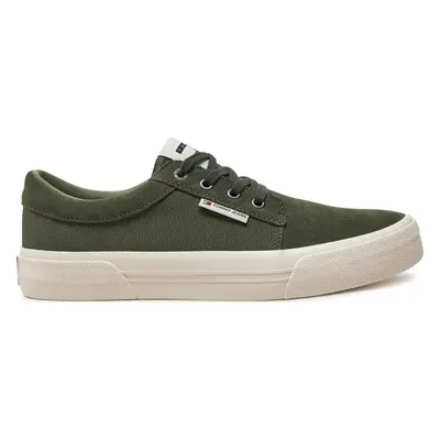 Tenisky Tommy Jeans Tjm Vulc. Skate Derby EM0EM01427 Zelená