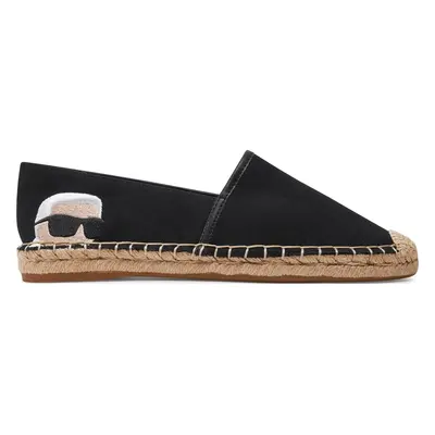 Espadrilky KARL LAGERFELD KL80111N Černá