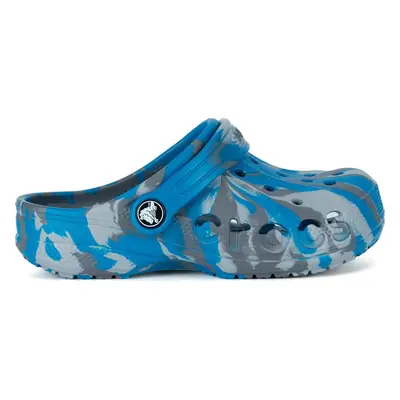 Nazouváky Crocs BAYA MARBLED CLOG KIDS 207016-4GL Tmavomodrá