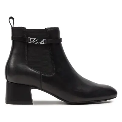 Polokozačky KARL LAGERFELD Bonnie KL30344 Černá