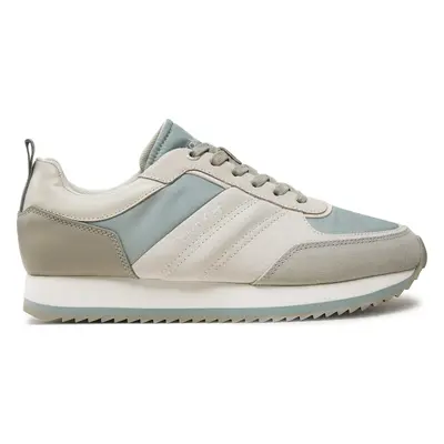 Sneakersy Calvin Klein Low Top Lace Up Mix HM0HM01495 Šedá