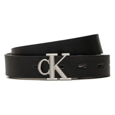 Dámský pásek Calvin Klein Jeans Mono Pl Rev Lthr Belt K60K612290 Černá