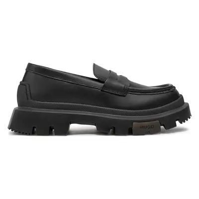 Loafersy Hugo Fabyan 50523315 Černá