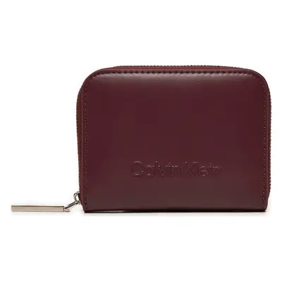 Dámská peněženka Calvin Klein Embossed Logo K60K612437 Fialová