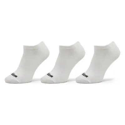 Kotníkové ponožky Unisex adidas Thin Linear Low-Cut Socks 3 Pairs HT3447 Bílá