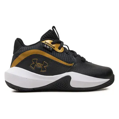 Basketbalové boty Under Armour Pre-School UA Lockdown 7 3028514 Černá