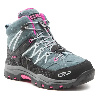 Trekingová obuv CMP Kids Rigel Mid Trekking Shoe Wp 3Q12944 Šedá