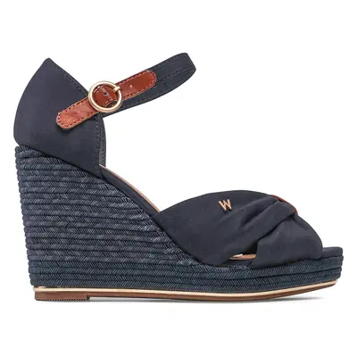 Espadrilky Wrangler Raval Cross WL21681A Tmavomodrá