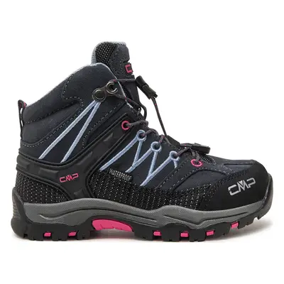 Trekingová obuv CMP Kids Rigel Mid Trekking Shoes Wp 3Q12944 Černá