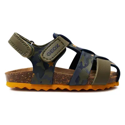 Sandály Geox B Sandal Chalki Boy B452QA 00454 C3375 M Zelená