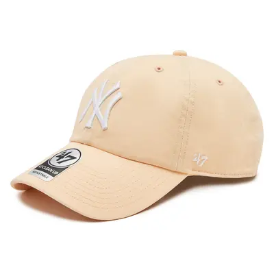 Kšiltovka 47 Brand Mlb New York Yankees '47 Clean Up W/ No Loop Label B-NLRGW17GWS-AF Oranžová