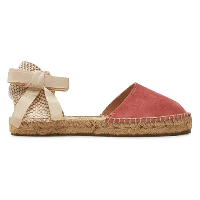 Espadrilky Manebi Hamptons Flat Valenciana Espadrilles R 7.0 P0 Bordó