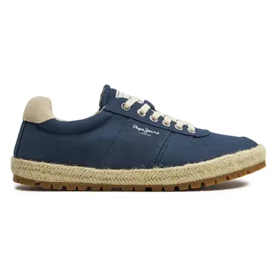 Espadrilky Pepe Jeans Drenan Sporty PMS10323 Tmavomodrá