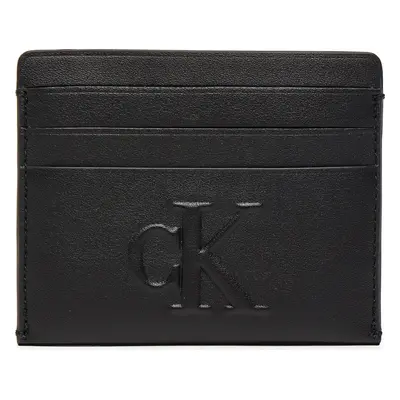 Pouzdro na kreditní karty Calvin Klein Jeans Sculpted Cardcase K60K612747 Černá