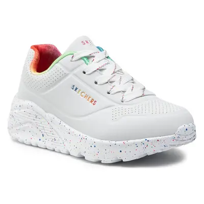 Sneakersy Skechers Rainbow Speckle 310456L/WMLT Bílá