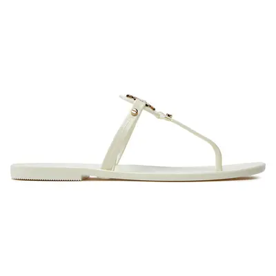 Žabky Tory Burch Mini Miller Flat Thong 51148678 Bílá