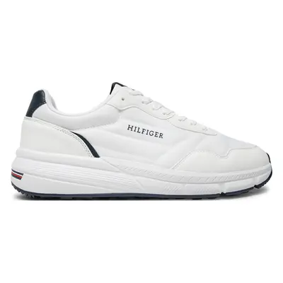 Sneakersy Tommy Hilfiger Faston Mix Ess FM0FM05141 Bílá