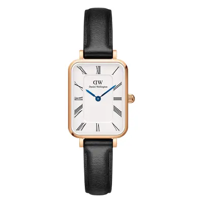 Hodinky Daniel Wellington Quadro Roman Numerals Sheffield DW00100689 Černá