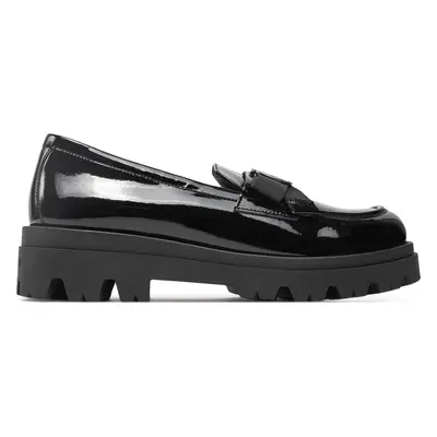 Loafersy TWINSET Mocassino 242GCJ S Černá