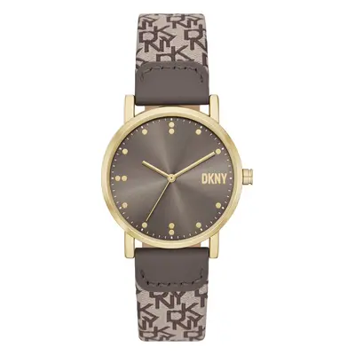 Hodinky DKNY Soho NY6691 Hnědá