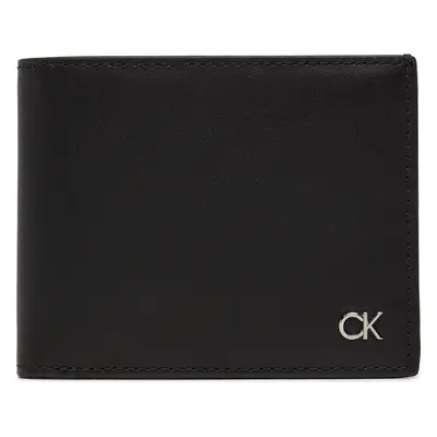 Velká pánská peněženka Calvin Klein Metal Ck Bifold 5Cc K50K512294 Černá