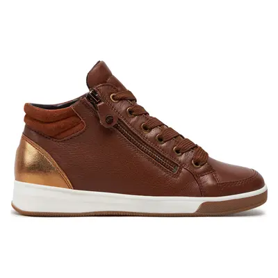 Sneakersy Ara High Soft 12-44499-18 Hnědá