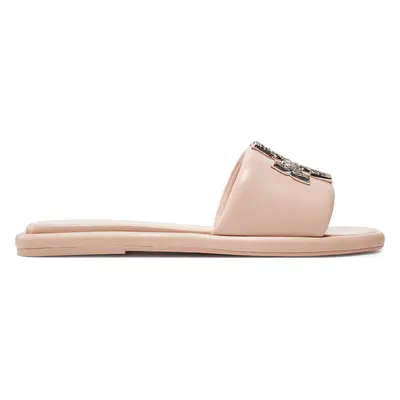 Nazouváky Tory Burch Double T Deco Sport Slide 158768 Růžová