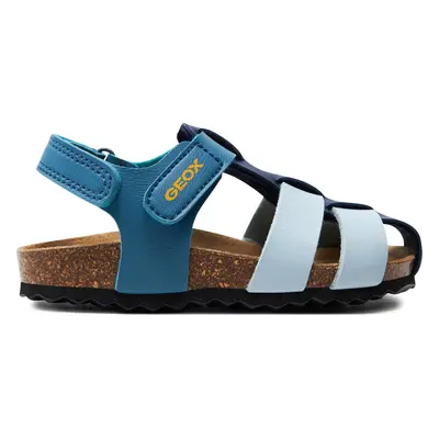 Sandály Geox B Sandal Chalki Boy B452QA 000BC C4186 S Modrá