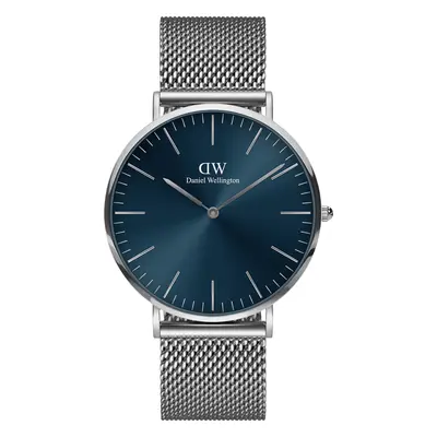 Hodinky Daniel Wellington Classic Mesh DW00100628 Tmavomodrá