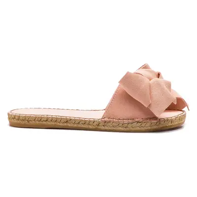 Espadrilky Manebi Sandals With Bow W 1.4 J0 Růžová