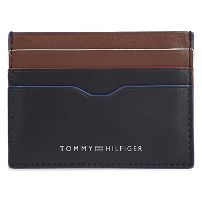 Pouzdro na kreditní karty Tommy Hilfiger Th Prep Cc Holder AM0AM11403 Černá