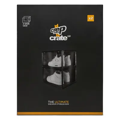 Sada dvou krabic na boty Crep Protect The Ultimate Sneaker Storage Box CP009 Černá