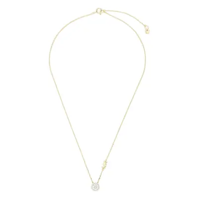 Náhrdelník Michael Kors Pave Halo Necklace MKC1208AN710 Zlatá