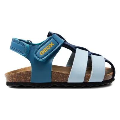 Sandály Geox B Sandal Chalki Boy B452QA 000BC C4186 M Modrá