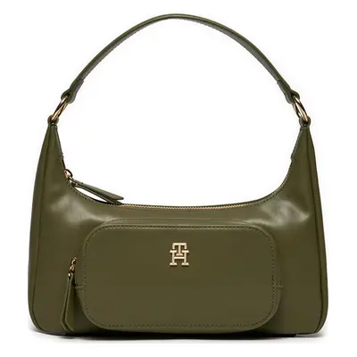 Kabelka Tommy Hilfiger Soft Utility Shoulder Bag Pu AW0AW16711 Khaki