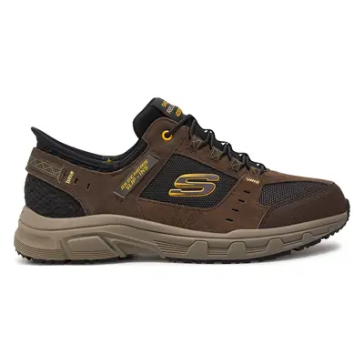 Sneakersy Skechers Oak Canyon 237450/BRBK Hnědá