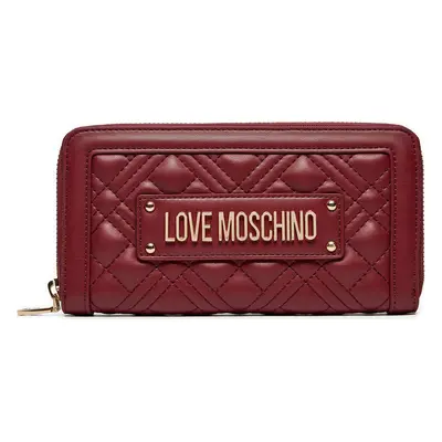 Velká dámská peněženka LOVE MOSCHINO JC5600PP1LLA0552 Bordó