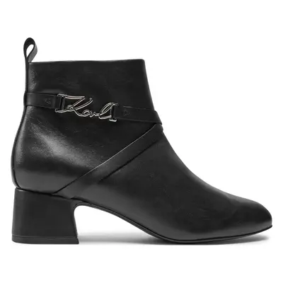 Polokozačky KARL LAGERFELD KL30354 Černá