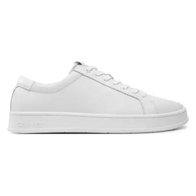 Sneakersy Calvin Klein Low Top Lace Up HM0HM01546 Bílá